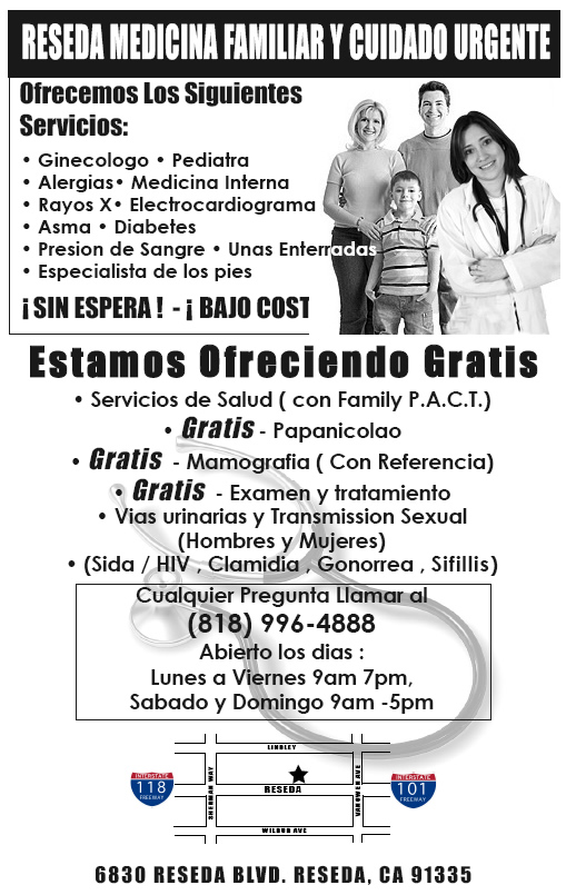 Reseda Urgent Care - Spanish